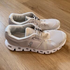 On Running Beige Women's Sneakers